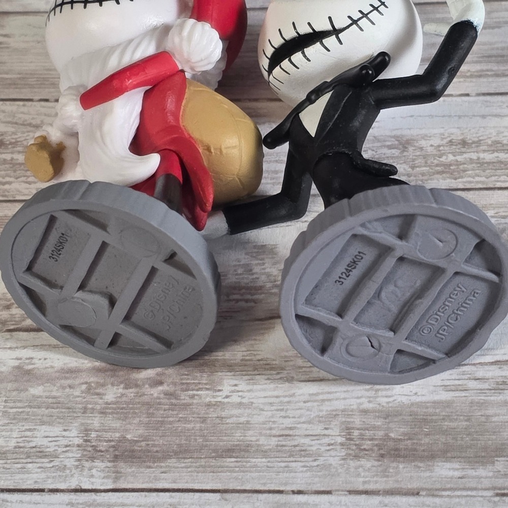 Just Play Disney Nightmare Before Christmas Mini Figure Set Jack Sally Zero 5pc - Picture 3 of 11